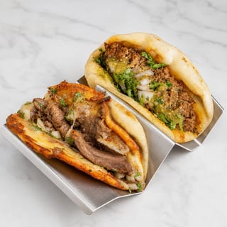 Nihari Birria Taco & Chipotle Keema Taco