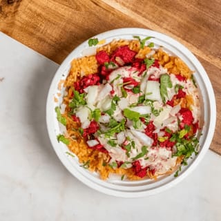 Lemon Chilli Chicken Rice Bowl