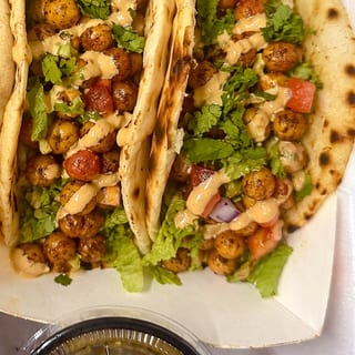 Fiesta Chickpeas Tacos (V)